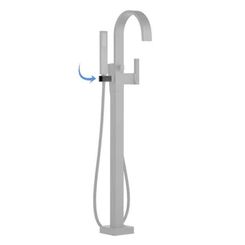 Click here to see Brizo RP75221BL Brizo RP75221BL Siderna Matte Black Replacement Hand Shower Holder Assembly
