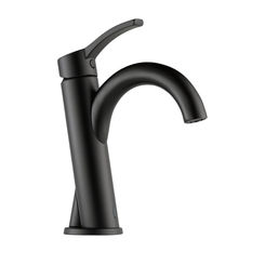 Click here to see Brizo 65975LF-BL Brizo Odin One-Handle Deck-Mount Matte Black Bathroom Faucet with SmartTouchPlus, 1.5 GPM, Single-Hole, Less Drain - 65975LF-BL