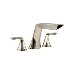 Click here to see DELTA FAUCETS COMPANY T67350-PN Brizo Sotria Two-Handle Deck-Mount Roman Tub Faucet Trim, 3-Hole, Lever Handles, ADA, Brilliance Polished Nickel - T67350-PN