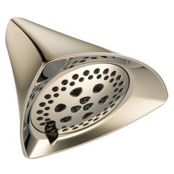 Click here to see  87450-PN Brizo Sotria Brilliance Polished Nickel Five-Function 5-1/2in Raincan Shower Head, H2Okinetic 1.75 GPM, Touch-Clean Nozzles, WaterSense - 87450-PN