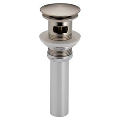Click here to see  RP72414NK Brizo Push Button Pop-Up with Overflow, Brilliance Luxe Nickel - RP72414NK