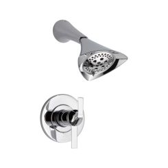 Click here to see  T60250-PC Brizo Sotria TempAssure Thermostatic Two-Handle Shower Faucet with H2Okinetic Rain Showerhead, 1.75 GPM, Lever Handles, Polished Chrome - T60250-PC
