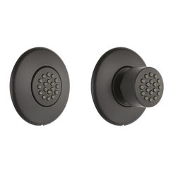 Click here to see  T84613-BL Brizo Essential Hydrachoice Max Round Body Spray Trim, 1.5 GPM, Matte Black - T84613-BL
