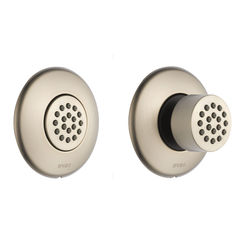 Click here to see  T84613-BN Brizo Essential Hydrachoice Max Round Body Spray Trim, 1.5 GPM, Brilliance Brushed Nickel- T84613-BN