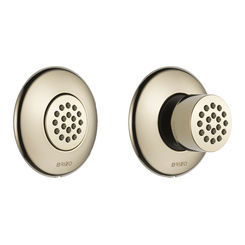 Click here to see  T84613-PN Brizo Essential Hydrachoice Max Round Body Spray Trim, Brilliance Polished Nickel, 1.5 GPM - T84613-PN