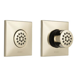 Click here to see  T84913-PN Brizo Essential Hydrachoice Max Body Spray Trim, 1.5 GPM, Brilliance Polished Nickel - T84913-PN