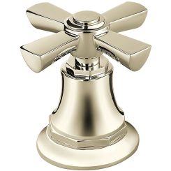 Click here to see DELTA FAUCETS COMPANY HX661-PN Brizo HX661-PN Polished Nickel Rook Roman Tub Cross Handle Kit