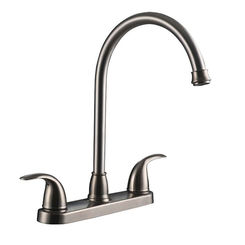 Click here to see Ultra Faucets UF21003 Ultra Faucets Vantage Two Handle Kitchen Faucet, Stainless - UF21003