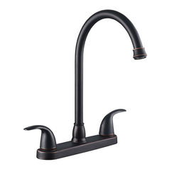 Click here to see Ultra Faucets UF21005 Ultra Faucets Vantage Two Handle Kitchen Faucet, Oil-Rubbed Bronze - UF21005