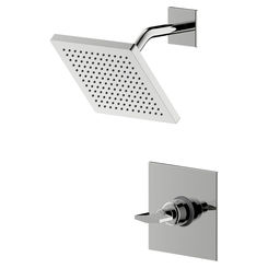 Click here to see Ultra Faucets UF70500-1 Ultra Faucets Zashe Collection Single-Handle Pressure-Balanced Shower Faucet, Drawer Knob Metal Handle, Chrome - UF70500-1