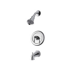 Click here to see Ultra Faucets UF78900 Ultra Faucets Contour Collection Chrome Tub and Shower Trim Requires Pressure Balance Valve, Wall-Mount Installation - UF78900