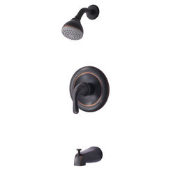 Click here to see Ultra Faucets UF78505 Ultra Faucets Vantage Collection Single-Handle Pressure-Balanced Tub/Shower Faucet, 1.8 GPM, Metal Lever Handle, ADA, Oil-Rubbed Bronze - UF78505