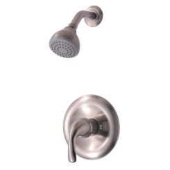 Click here to see Ultra Faucets UF78503-1 Ultra Faucets Vantage Collection Single-Handle Pressure-Balanced Shower Faucet, 1.75 GPM, Metal Lever Handle, ADA, Brushed Nickel - UF78503-1