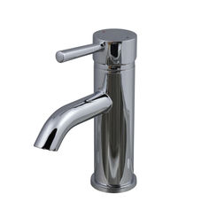 Click here to see Ultra Faucets UF36500 Ultra Faucets Euro Collection One-Handle Bathroom Faucet, Less Pop-Up, 1.2GPM, Neoperl Aerator, Lever Handle, Chrome - UF36500