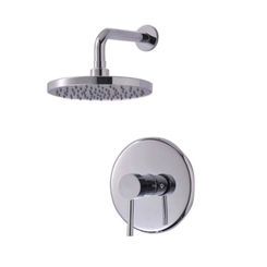 Click here to see Ultra Faucets UF79500-1 Ultra Faucets Euro Single-Handle Pressure-Balanced Shower Faucet with Single-Function Showerhead, 1.8 GPM, Metal Lever Handle, Chrome - UF79500-1