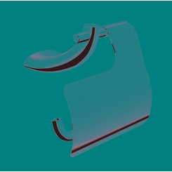 Click here to see Ultra Faucets UFA31050 Ultra Faucets Twist Toilet Paper Holder, Chrome - UFA31050