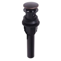 Click here to see Ultra Faucets UFP-1503 Ultra Faucets UFP-1503 Oil-Rubbed Bronze  Push Pop-Up Lav Drain Less Overflow
