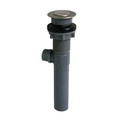 Click here to see Ultra Faucets UFP-0301 Ultra Faucets Non-Metallic Pop-Up Drain Assembly with Overflow, Brushed Nickel - UFP-0301