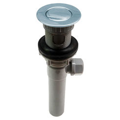 Click here to see Ultra Faucets UFP-0003 Ultra Faucets Non-Metallic Pop-Up Drain Assembly, Less Overflow, Polished Chrome - UFP-0003
