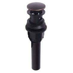 Click here to see Ultra Faucets UFP-0503 Ultra Faucets Non-Metallic Pop-Up Drain Assembly, Less Overflow, Oil-Rubbed Bronze - UFP-0503
