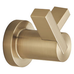 Click here to see  693535-GL Brizo Litze Double Robe Hook, Brilliance Luxe Gold - 693535-GL