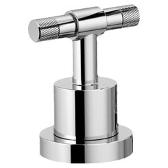 Click here to see  HL633-PC Brizo Metal T-Lever Handle Kit for Litze Roman Tub Faucet with Textural Knurling Detail, ADA, Polished Chrome - HL633-PC