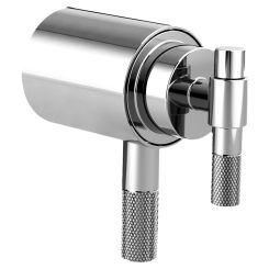 Click here to see  HL6033-PC Brizo Litze T-Lever Handle Kit with Textural Knurling Detail for Litze Thermostatic Valve Trim , ADA, Polished Chrome - HL6033-PC