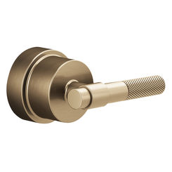 Click here to see  HL6633-GL Brizo T-Lever Handle Kit for Litze Thermostatic Valve Trim with Textural Knurling Detail, ADA, Brilliance Luxe Gold - HL6633-GL