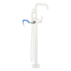 Click here to see Brizo RP90055NK Brizo Litze Hand Shower Holder Assembly, Matte Black - RP90055NK
