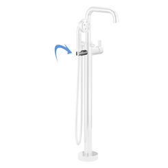 Click here to see Brizo RP90055PC Brizo Litze Hand Shower Holder Assembly, Polished Chrome - RP90055PC