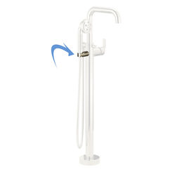 Click here to see Brizo RP90055PN Brizo Litze Hand Shower Holder Assembly, Polished Nickel - RP90055PN