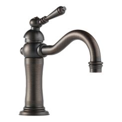 Click here to see Brizo 65036LF-RB-ECO Brizo Tresa Single-Handle Venetian Bronze Bathroom Faucet, 1.2 GPM, Single-Hole, Ceramic Cartridge,  Less Drain - 65036LF-RB-ECO