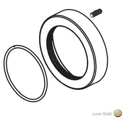 Click here to see Brizo RP90024GL Brizo RP90024GL Luxe Gold Escutcheon, O-Ring, and Set Screw