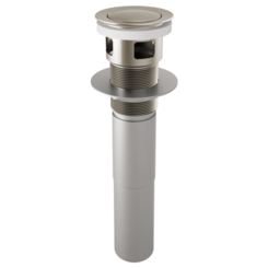 Click here to see  RP81628NK Brizo Push Button Pop-Up with Overflow, Brilliance Luxe Nickel - RP81628NK