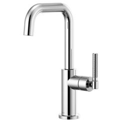 Click here to see  61053LF-PC Brizo Litze Polished Chrome Bar Faucet with Square Spout and Knurled Handle - 61053LF-PC