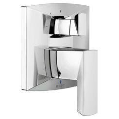Click here to see Brizo T75P588-PC Brizo Vettis Pressure Balance Valve Trim w/ 3-Function Diverter Trim, Lever Handles, Polished Chrome - T75P588-PC