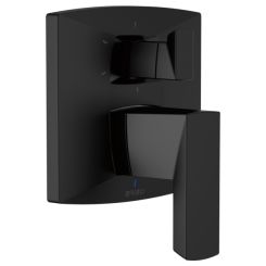 Click here to see DELTA FAUCETS COMPANY T75P688-BL Brizo Vettis Pressure Balance Valve Trim w/ 6-Function Diverter Trim, Lever Handles, Matte Black - T75P688-BL