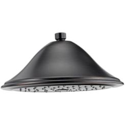 Click here to see  RP52090RB-2.5 Brizo Traditional 9in Single-Function Raincan Shower Head with Touch-Clean Nozzles, Round, 2.5 GPM, Venetian Bronze - RP52090RB-2.5