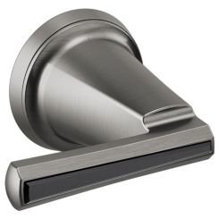 Click here to see Brizo HL5898-SLBC Brizo Levoir Lever Handle Kit for Wall-Mount Lavatory Faucet, ADA, Brilliance Luxe Steel/Black Crystal - HL5898-SLBC