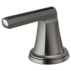 Click here to see DELTA FAUCETS COMPANY HL698-SLBC Brizo HL698-SLBC Levoir Lever Handle Kit, Stainless / Black Crystal