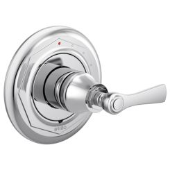 Click here to see DELTA FAUCETS COMPANY T60P060-PC Brizo Rook Pressure Balance Single-Handle Valve Trim, Lever Handle, Polished Chrome - T60P060-PC