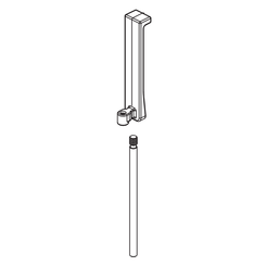 Click here to see Brizo RP100205NK Brizo Levoir Finial and Lift Rod for Single-Handle Lavatory Faucet, Brilliance Luxe Nickel - RP100205NK