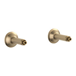 Click here to see  RP73764GL Brizo RP73764GL Charlotte Wall Mount Tub Filler Unions - Luxe Gold