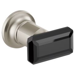 Click here to see Brizo HK70476-NKBC Brizo Invari Wall-Mount Tub Filler Handle Kit, Brilliance Luxe Nickel with Black Crystal Knob - HK70476-NKBC