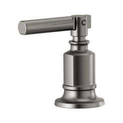 Click here to see DELTA FAUCETS COMPANY HL676-SL Brizo Invari Roman Tub Faucet Lever Handle Kit with Glide Ring, ADA, Brilliance Luxe Steel - HL676-SL