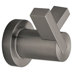 Click here to see  693535-SL Brizo Litze Double Robe Hook, Brilliance Luxe Steel - 693535-SL