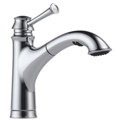Click here to see Brizo 63005LF-PC Brizo 63005LF-PC Baliza Chrome One Handle Kitchen Pullout Faucet