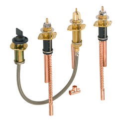 Click here to see BRIZO R64707 Brizo Two-Handle Roman Tub Rough-In Kit, 4-Hole, Widespread, 16