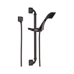 Click here to see Brizo 85730-RB Brizo Virage Single-Function Hand Shower with 24in Slide Bar, Touch Clean Nubs, WaterSense, ADA, 1.75 GPM, Venetian Bronze - 85730-RB