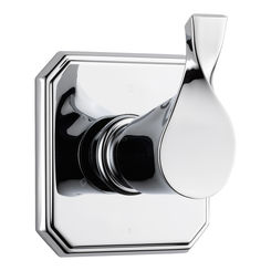 Click here to see BRIZO T60930-PC Brizo Virage Single-Handle 6-Function Diverter Valve Trim, Lever Handle, Polished Chrome - T60930-PC